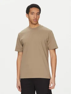 HUGO T-Shirt Dapolino 50488330 Brązowy Relaxed Fit - Koszulki męskie - miniaturka - grafika 1