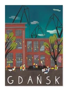 Pocztówka. Gdańsk. Stocznia. 105X145 Mm. Sylver Rocket Studio - Kartki okolicznościowe i zaproszenia - miniaturka - grafika 1