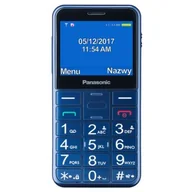 Telefony komórkowe - Panasonic KX-TU155EXCN Niebieski - miniaturka - grafika 1