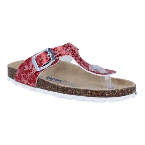 Richter Buty dziecięce dla chłopców i dziewczynek, sandały, Rosso, 30 EU