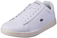 Trampki damskie - Lacoste Damskie trampki Carnaby, Wht Burg - 34 EU - miniaturka - grafika 1