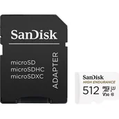 Karty pamięci - SanDisk High Endurance microSDXC 512GB V30 - miniaturka - grafika 1