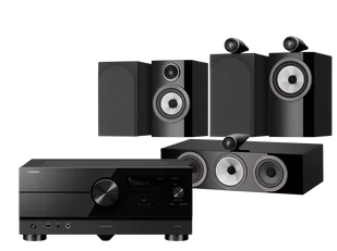 Kino domowe Yamaha RX-A4A (czarny) + 705 S3 + 707 S3 + HTM71 S3 (czarny) - Kino domowe - miniaturka - grafika 1