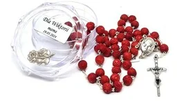 Różaniec pachnący z pudełkiem + GRAWER - Różańce - miniaturka - grafika 1