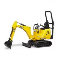 Samochody i pojazdy dla dzieci - Bruder MIKROKOPARKA JCB 8010 CTS (62003) 4001702620035 - miniaturka - grafika 1