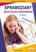 Podręczniki dla szkół podstawowych - Sprawdziany. Język polski, środowisko SP 1 - miniaturka - grafika 1
