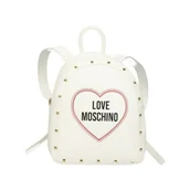 Plecaki - Love Moschino, Saffiano Pen JC4369pp0ekg bag Biały, female, - miniaturka - grafika 1