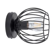 Lampy ścienne - Sigma Cherry kinkiet 1-punktowy czarny 32364 - miniaturka - grafika 1