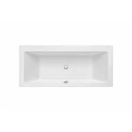 Wanny - ROCA CLUB A248553000 VYTHOS - Prostokątna wanna akrylowa z podwójnym oparciem 160x75cm - miniaturka - grafika 1