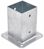 Inne mocowania - Podstawa Słupa Przykręcana, Wspornik Kotwa 100X100 - miniaturka - grafika 1