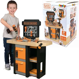 Black&Decker Zestaw majsterkowicza Warsztat z narzędziami 37 elementów - Mały majsterkowicz - miniaturka - grafika 1