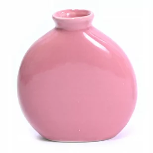 OZDOBNY MAŁY WAZON CERAMICZNY 9CM RÓŻNE KOLORY - Wazony i flakony - miniaturka - grafika 1