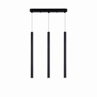 Lampy sufitowe - Lungo 3 linia czarna - miniaturka - grafika 1