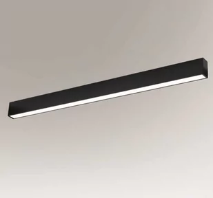 Shilo oprawa sufitowa LED Numata 16W 2800lm 3000K liniowa 100cm czarna 1964 - Oprawy, klosze i abażury - miniaturka - grafika 1