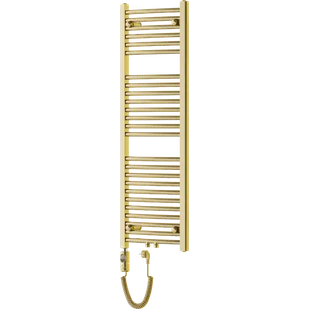 Mexen Ares grzejnik elektryczny 1200 x 400 mm, 300 W, złoty - W102-1200-400-2300-50 - Grzejniki łazienkowe - miniaturka - grafika 1