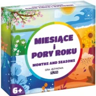 Gry planszowe - Miesiące i pory roku. Months and Seasons - gra językowa Kangur - miniaturka - grafika 1