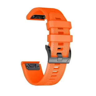 Garmin TECH-PROTECT Pasek TECH-PROTECT Smooth do Fenix 3/5X/3HR/5X Plus Pomarańczowy - Akcesoria do pulsometrów i zegarków sportowych - miniaturka - grafika 1