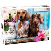 Puzzle - Tactic Puzzle 1000 Dashing Dachshunds - - miniaturka - grafika 1