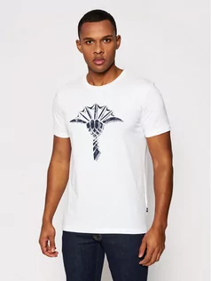 Koszulki męskie - Joop! T-Shirt 17 Jj-06Alerio 30021350 Biały Regular Fit - grafika 1