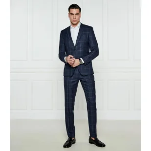 BOSS BLACK Garnitur Slim Fit - Garnitury - miniaturka - grafika 1