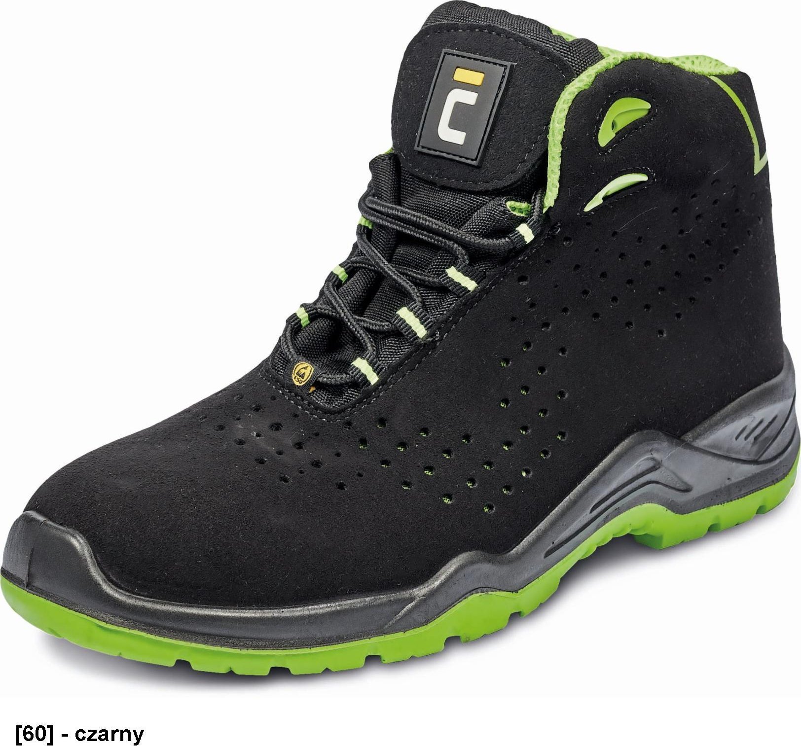 CERVA HALWILL MF ESD S1P SRC - trzewiki ochronne z niemetalowym podnoskiem 37