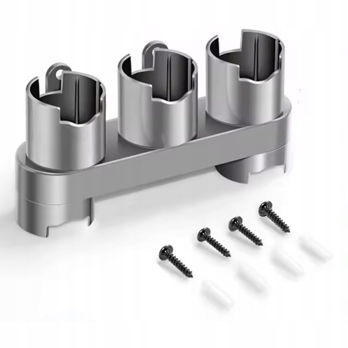 Uchwyt ścienny do ssawek Dyson V7 V8 V10 V11 V15 Organizer 3 gniazda Zestaw montażowy