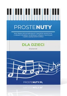 Proste nuty dla dzieci - Akcesoria do instrumentów klawiszowych - miniaturka - grafika 1