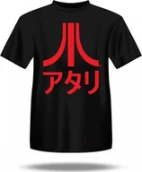 Koszulki męskie - Under Armour Koszulka męska z japońskim logo ATARI / Czarna /L - miniaturka - grafika 1