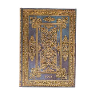Paperblanks, kalendarz dzienny 2025, Blue Luxe Midi - Kalendarze - miniaturka - grafika 1