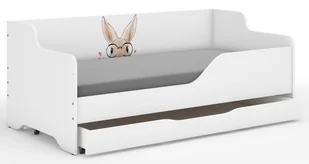 Łóżko dziecięce LILU 160x80 PAN KRÓLIK - Łóżeczka i kojce - miniaturka - grafika 1