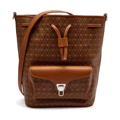 Plecaki worki - Coccinelle Worek | z dodatkiem skóry - miniaturka - grafika 1