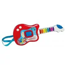 Clementoni Gitara interaktywna Uczę się Grać efekty dźwiękowe 50013 - Instrumenty muzyczne dla dzieci - miniaturka - grafika 1