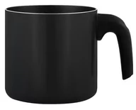 Garnki - Garnek do gotowania mleka VASI, 1,3 l, czarny - miniaturka - grafika 1