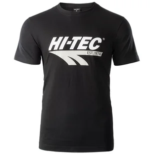 Koszulka męska Hi-Tec Retro Rozmiar: L / Kolor: czarny - Koszulki sportowe męskie - miniaturka - grafika 1