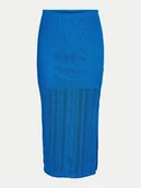 Spódnice - Noisy May Spódnica midi Shandy 27030720 Niebieski Regular Fit - miniaturka - grafika 1