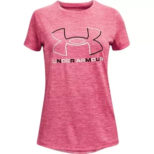 Koszulka dziewczęca Under Armour Tech BL Twist SS - Koszulki dla dziewczynek - miniaturka - grafika 1