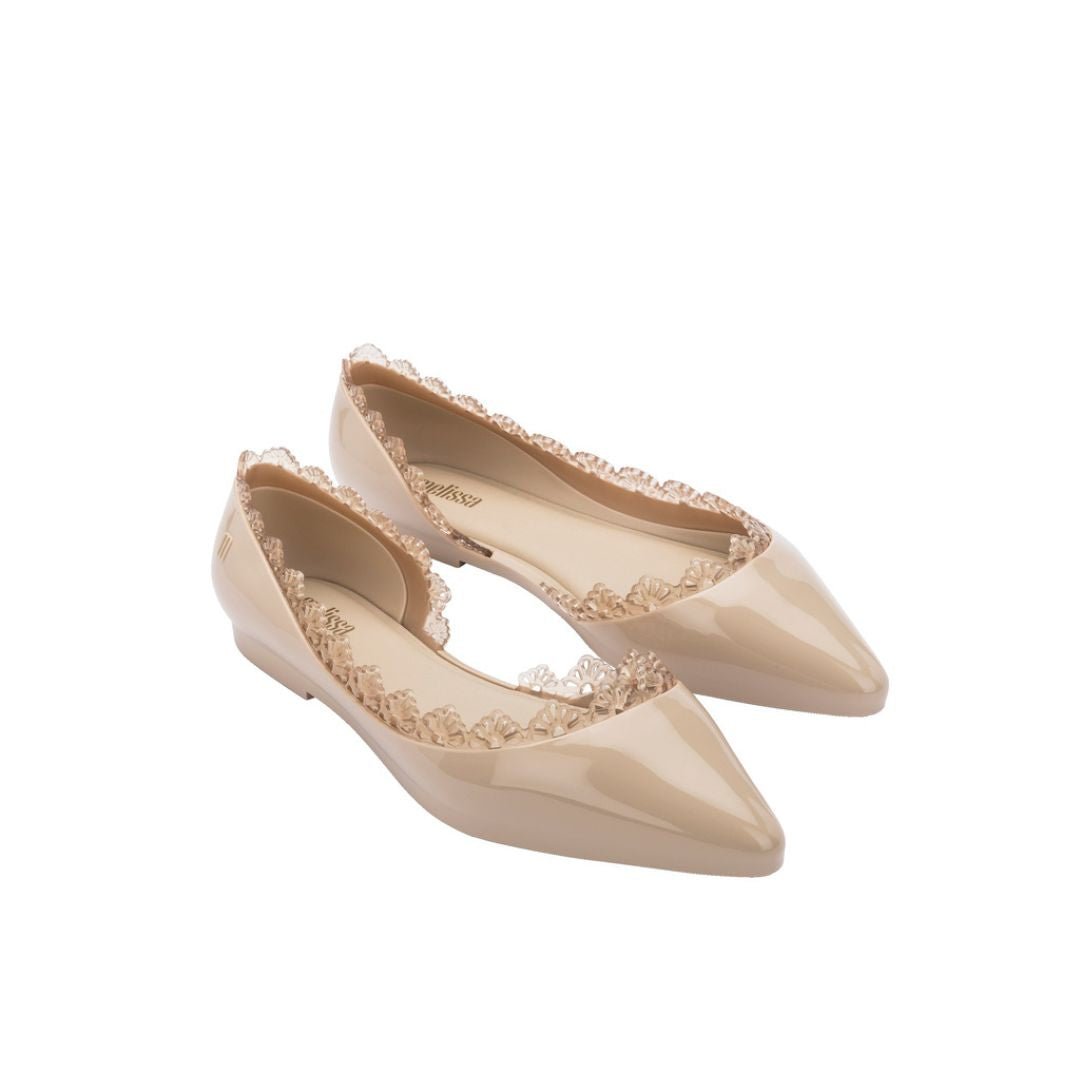 Melissa Cleo II AD Beige Irish Baleriny Damskie Beżowe 39