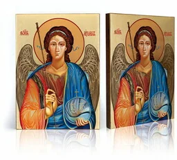 Ikona religijna Archanioł Michał - Ikony i obrazy sakralne - miniaturka - grafika 1