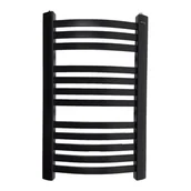 Grzejniki łazienkowe - Rubin Grzejnik łazienkowy 75 x 48 cm czarny - miniaturka - grafika 1