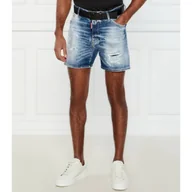 Spodenki męskie - Dsquared2 Jeansowe szorty BRO Regular Fit - miniaturka - grafika 1