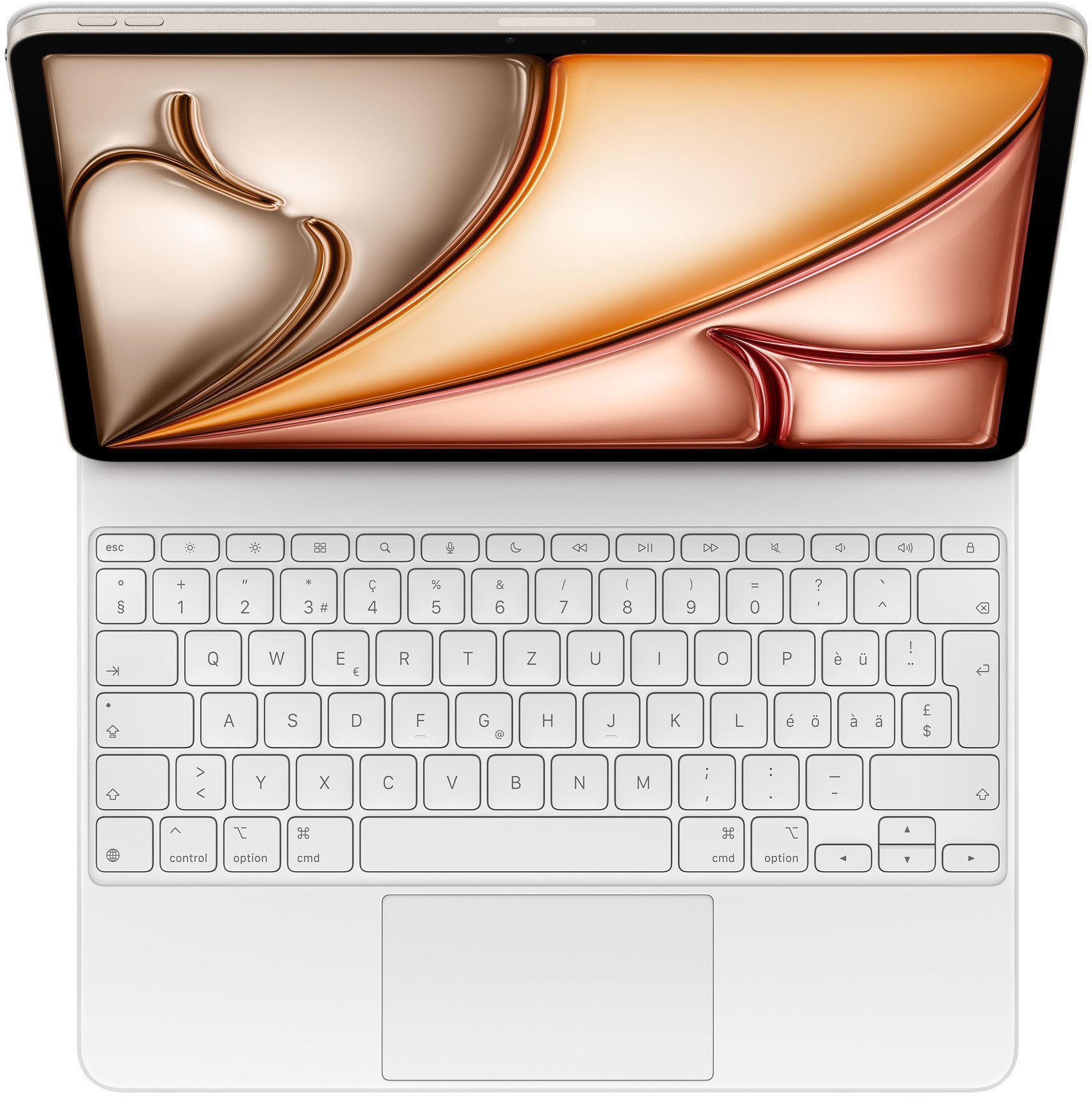 Apple APPLE Magic Keyboard for iPad�Air 13-inch M3 - Swiss - White