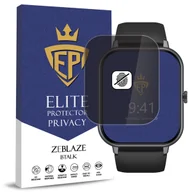 Akcesoria do smartwatchy - FOLIA 5D PRYWATYZUJĄCA SZKŁO ANTI-SPY DO ZEBLAZE BTALK CAŁY EKRAN - miniaturka - grafika 1