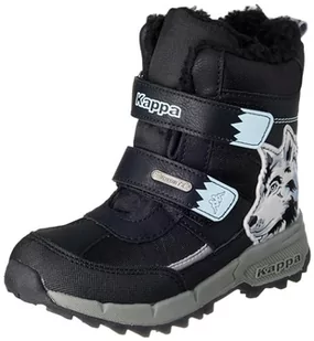 Kappa Deutschland Unisex Kinder Style: 261044k Claw Ii Tex K Boys śniegowce, Black Ice, 28 EU - Śniegowce damskie - miniaturka - grafika 1