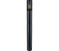Lampy ogrodowe - Milagro Lampa zewnętrzna HARLEM 1xE27/60W/230V 80 cm IP44 czarna - miniaturka - grafika 1