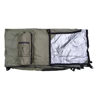 Akcesoria turystyczne - Płachta biwakowa Tarp Bushmen Thermo-Tarp 2x3 - miniaturka - grafika 1