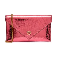 Torebki damskie - Pinko Skórzana kopertówka FLAT PURSE MINI - miniaturka - grafika 1