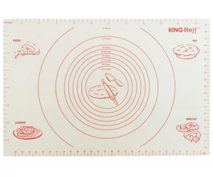 Kinghoff STOLNICA MATA SILIKONOWA 60x40cm KH-1537 KH-1537 - Formy do ciast - miniaturka - grafika 2