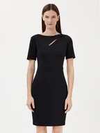 Sukienki - Calvin Klein Sukienka koktajlowa K20K208174 Czarny Regular Fit - miniaturka - grafika 1
