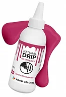 Dodatki do ciast w proszku - Polewa Czekoladowa Drip Sos Na Tort Deser Monoporcje Różowy MALINA 100ml - miniaturka - grafika 1