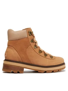 Sorel Trapery Lennox™ Hiker Stkd Wp NL4841-253 Brązowy - Botki damskie - miniaturka - grafika 1